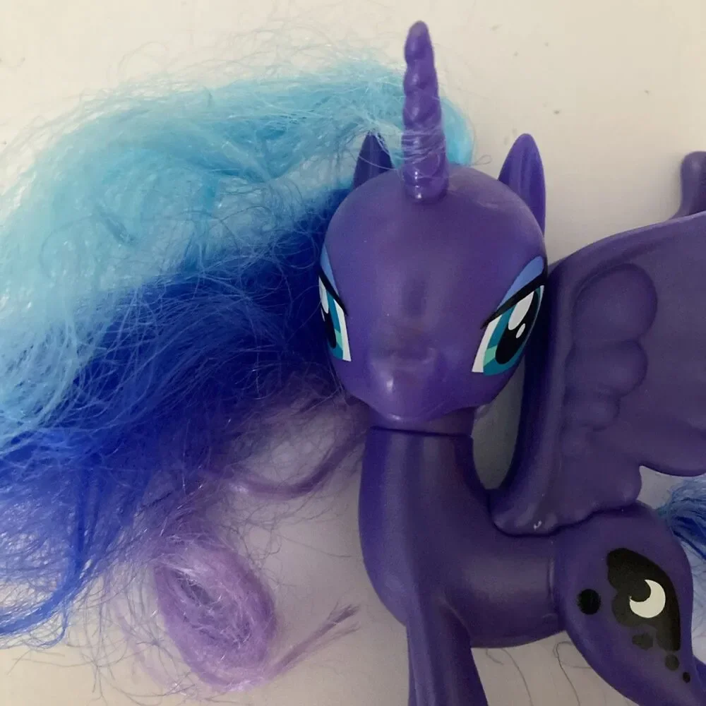 My Little Pony Nightmare Moon Princess Luna G4 4in Brushable Figure Hasbro MLP